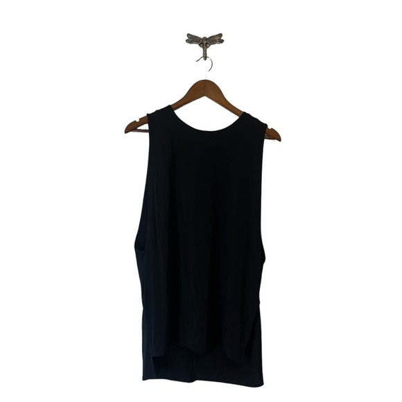Helmut Lang Tops - Helmut Lang Black Sleeveless Shirt Women's Size Small